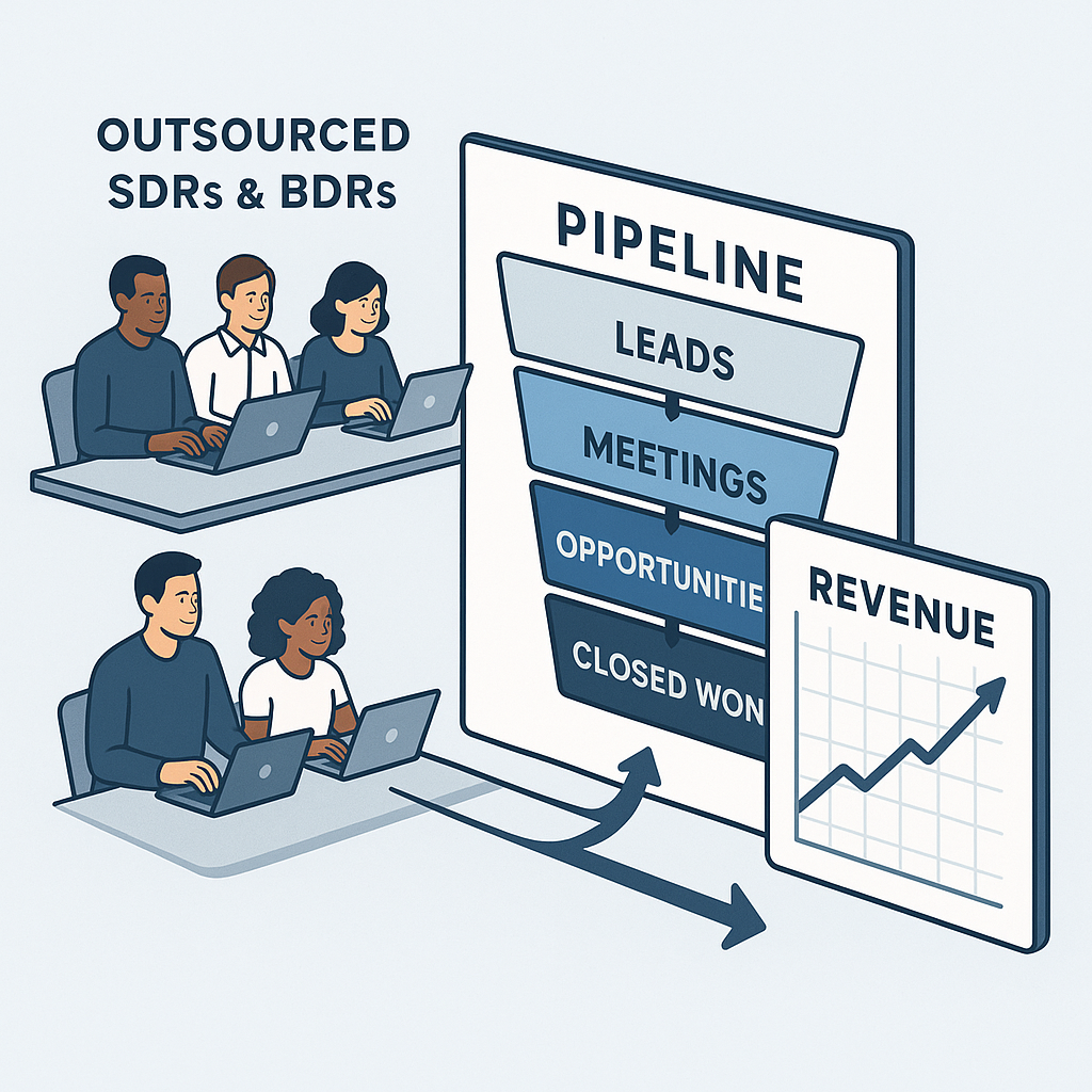 sdr bdr outsourcing strategy
