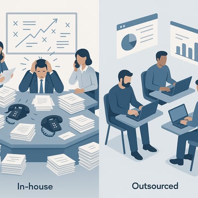 Outsourced vs In-house BDR Team