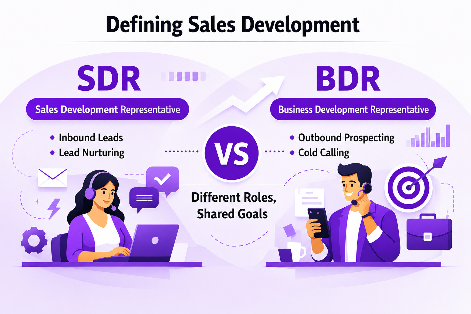 Sales Process Bdr SDR vs BDR: Roles, Responsibilities & Key Differences