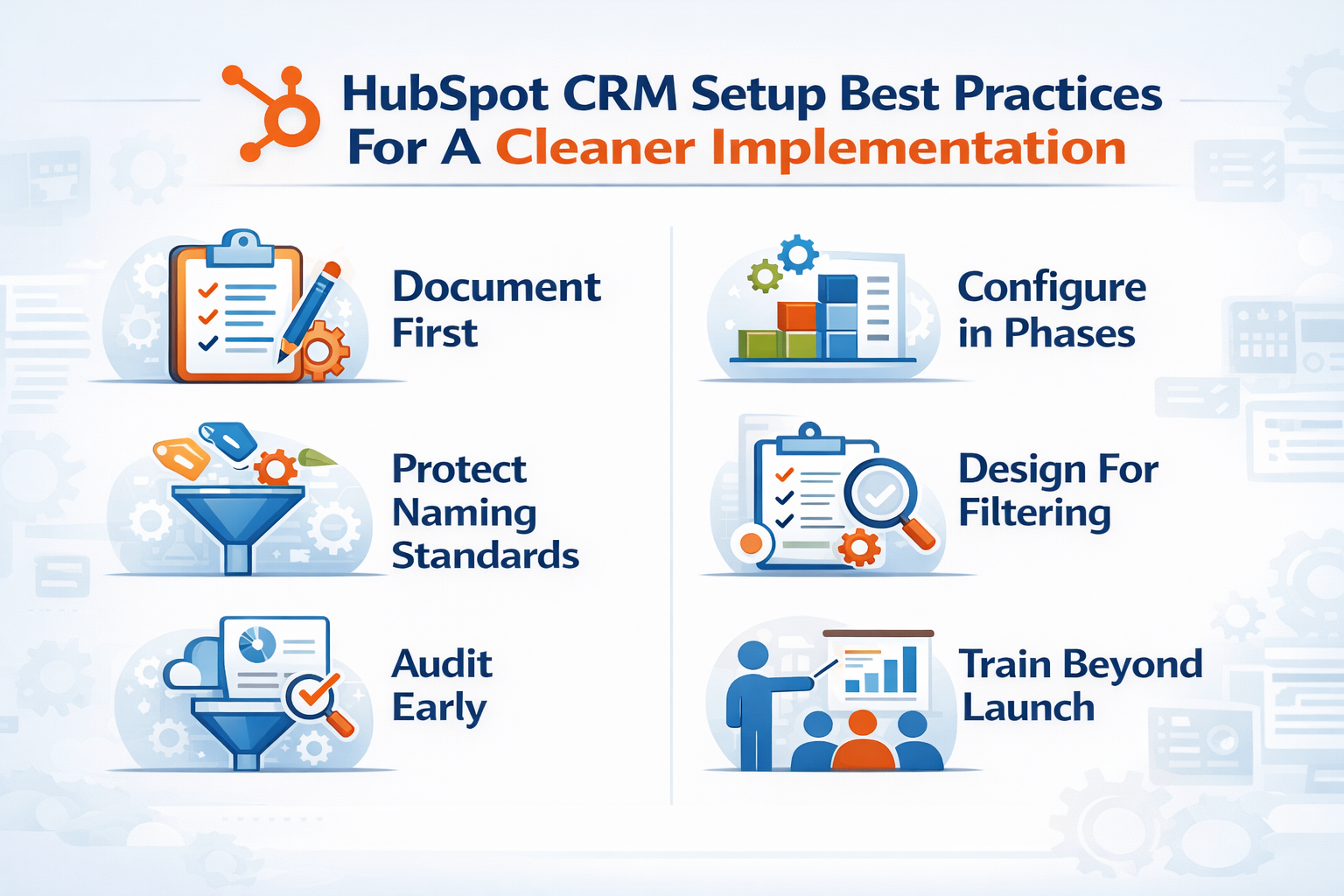 HubSpot CRM Setup Best Practices