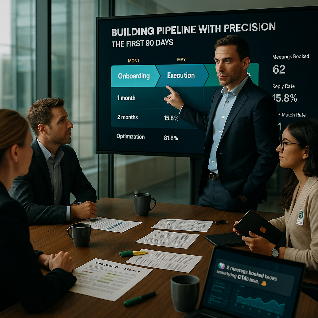 What to Expect in Your First 90 Days with an Outsourced BDR Team