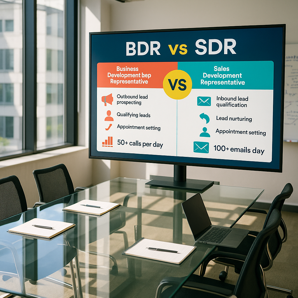 What’s the Difference Between a BDR and an SDR?