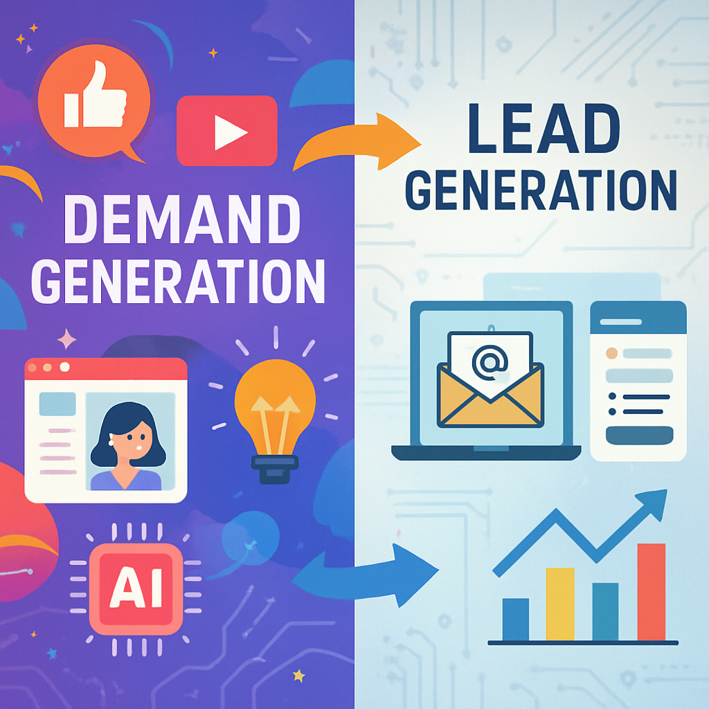 Demand Generation vs Lead Generation: What You Need to Know